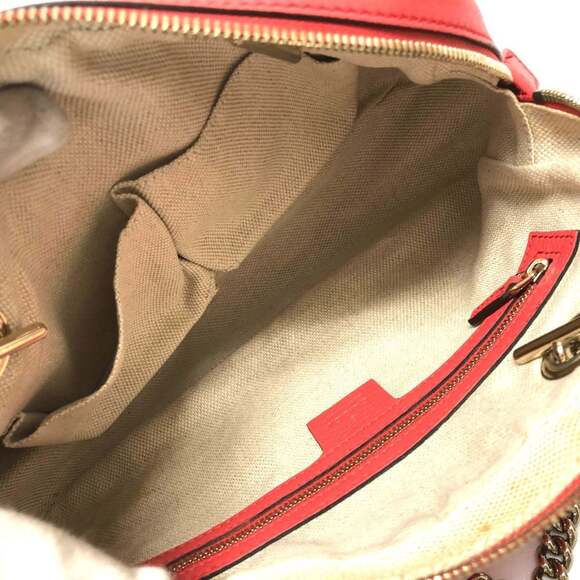 GUCCI Pink Leather Shoulder Bag - Picture 6 of 8